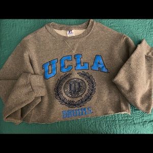 UCLA cropped sweatshirt
